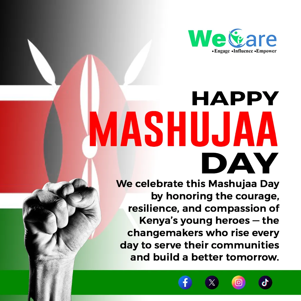 Wecare Mashujaa Poster